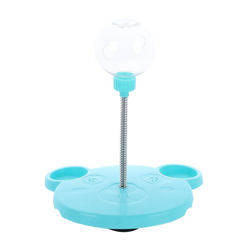 "Cat & Dog Toy & Leaking Food Ball: Self-Playing Tumbler for Funny Swing, Puzzle Training, and Dispenser Bowl." - PetFindsUSA - PetFindsUSA