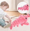 Electric Jumping Shrimp Toy with USB Charging – Simulation Lobster for Amusing Cat Play and Plush Pet Entertainment - PetFindsUSA - PetFindsUSA