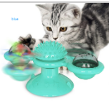 "Multi-Function Cat Rotating Windmill Toy: Itch-Scratching Device with Teeth-Shining Feature" - PetFindsUSA - PetFindsUSA