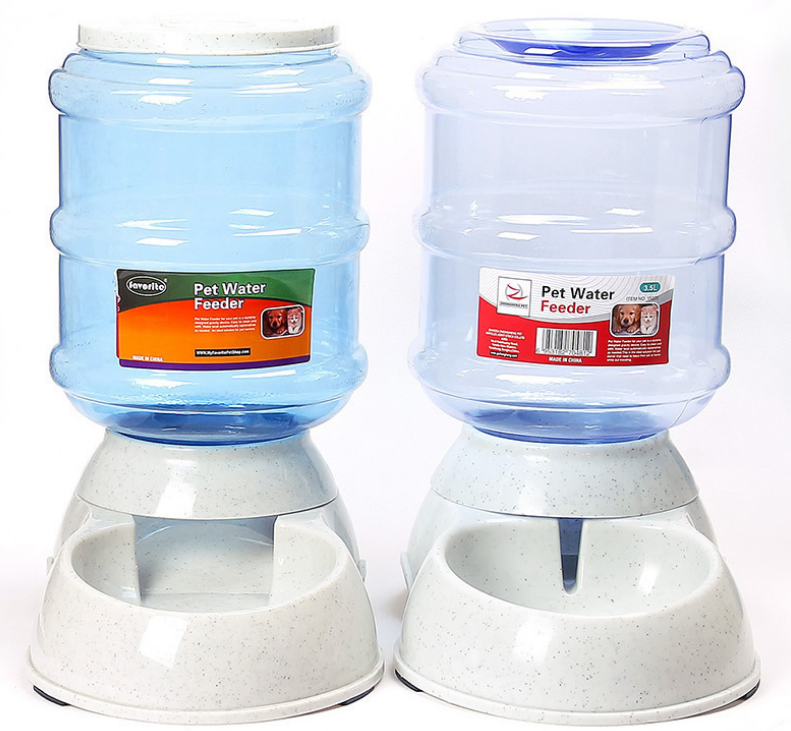 Automatic Pet Feeder with Drinking Water Fountains - PetFindsUSA - PetFindsUSA