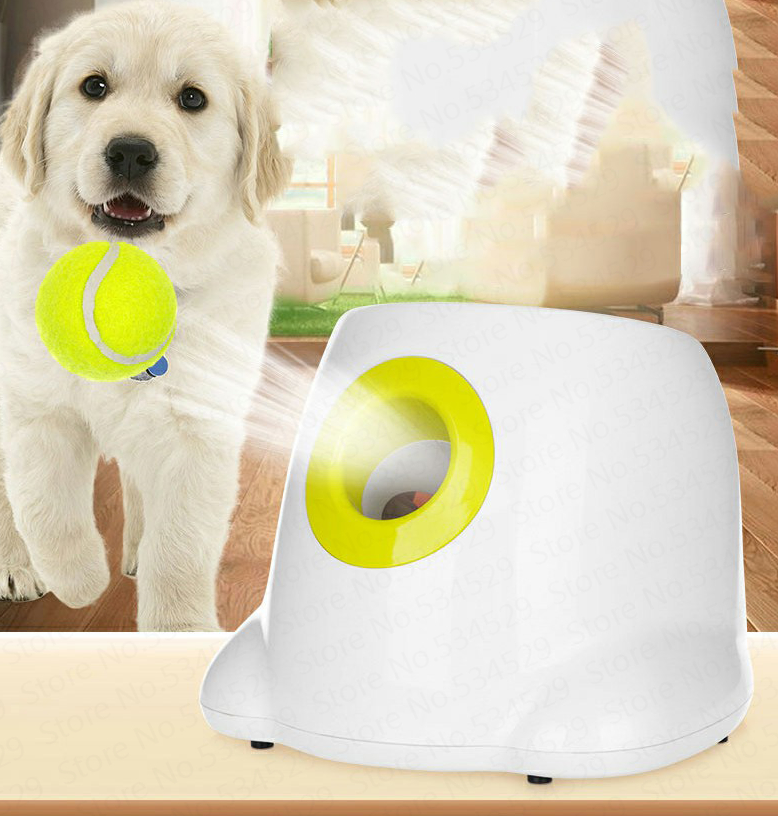 Dog Pet Automatic Interactive Ball Launcher - PetFindsUSA - PetFindsUSA