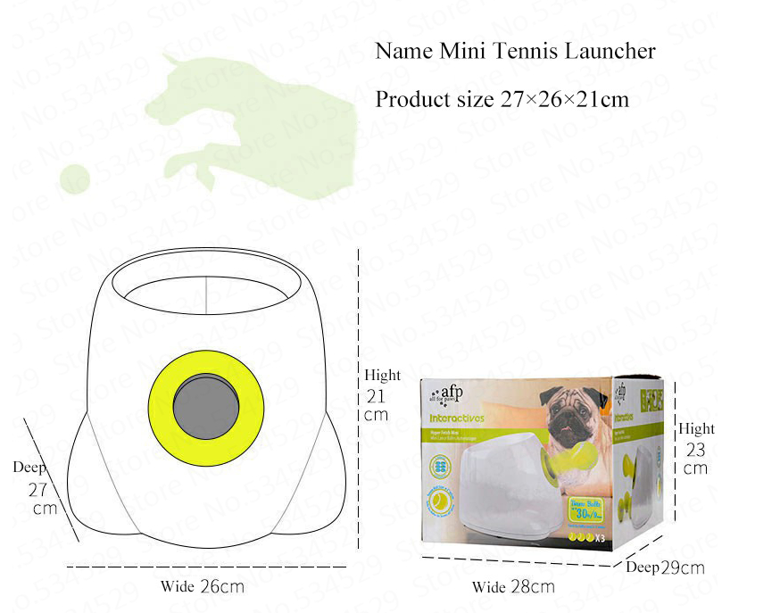 Dog Pet Automatic Interactive Ball Launcher - PetFindsUSA - PetFindsUSA