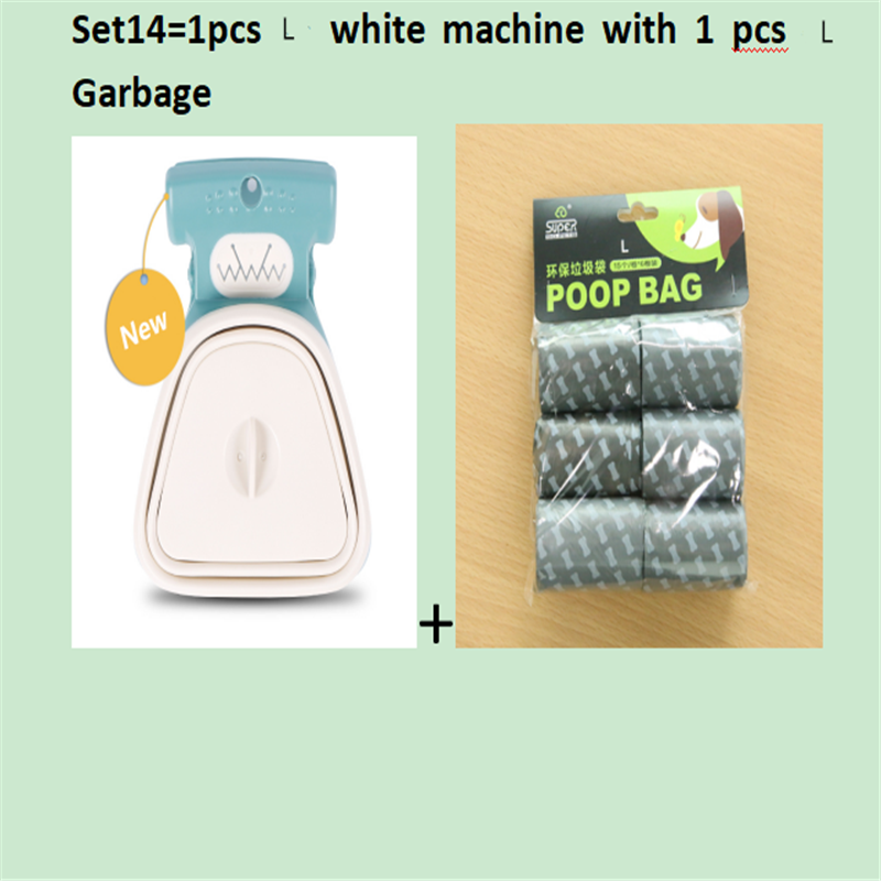 Pet Dog Travel Foldable Pooper Scooper with 1 Roll of Decomposable Bags - PetFindsUSA - PetFindsUSA