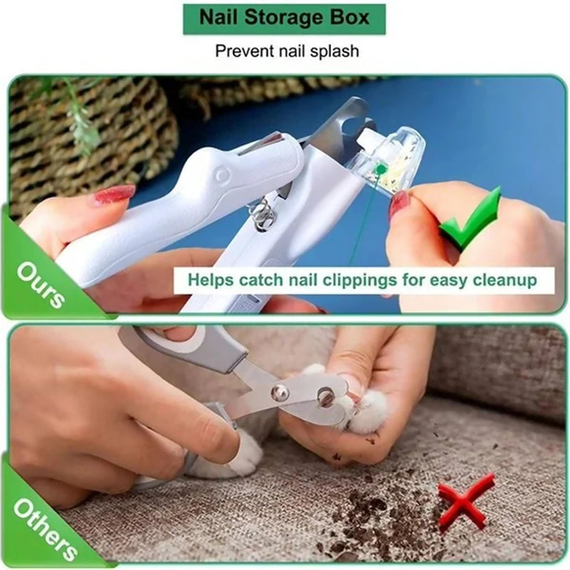 Professional Pet Nail Clippers with LED Light - PetFindsUSA - PetFindsUSA