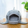 Creative Dual-Purpose Shark Bed for Small Dogs and Cats - PetFindsUSA - PetFindsUSA