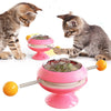 Interactive Rotatable Cat Toys Supplies With Catnip - PetFindsUSA - PetFindsUSA