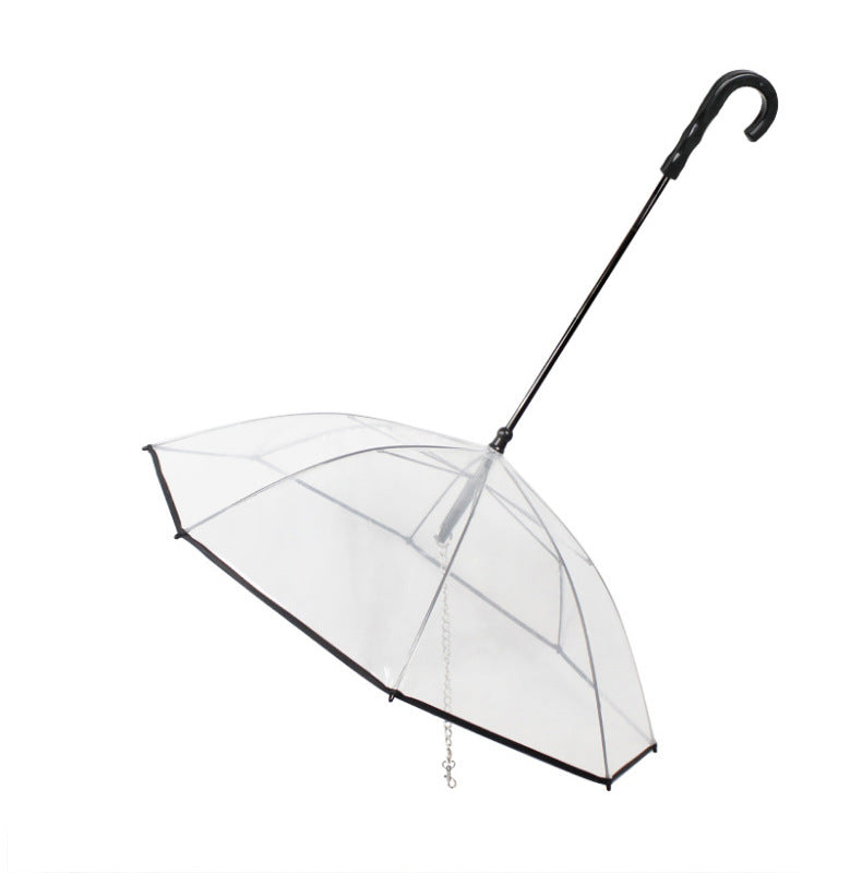 Transparent Pet Dog Umbrella - PetFindsUSA - PetFindsUSA