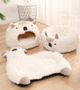 Alpaca Pet Bed Warm Plush Cat - PetFindsUSA - PetFindsUSA