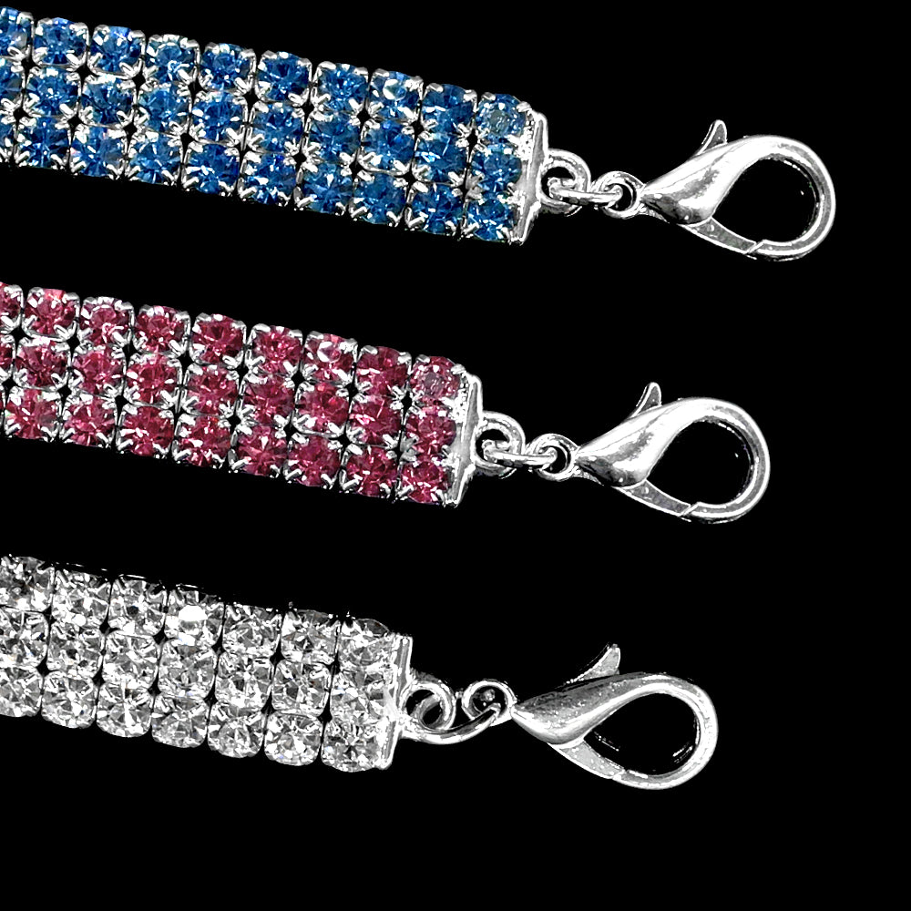 Bling Rhinestone Dog Collar Crystal For Small-Medium Dogs & Cats - PetFindsUSA - PetFindsUSA