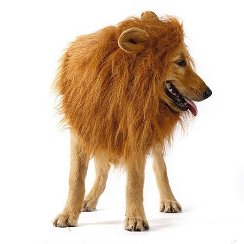 Cute Pet Cosplay Lion Clothe - PetFindsUSA - PetFindsUSA