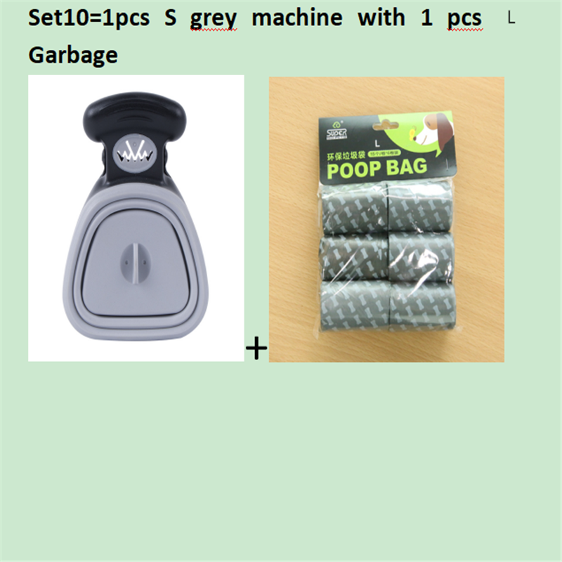 Pet Dog Travel Foldable Pooper Scooper with 1 Roll of Decomposable Bags - PetFindsUSA - PetFindsUSA