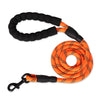 Stay Visible and in Control: Reflective Nylon Dog Leash Rope for Small, Medium, and Large Dogs - PetFindsUSA - PetFindsUSA