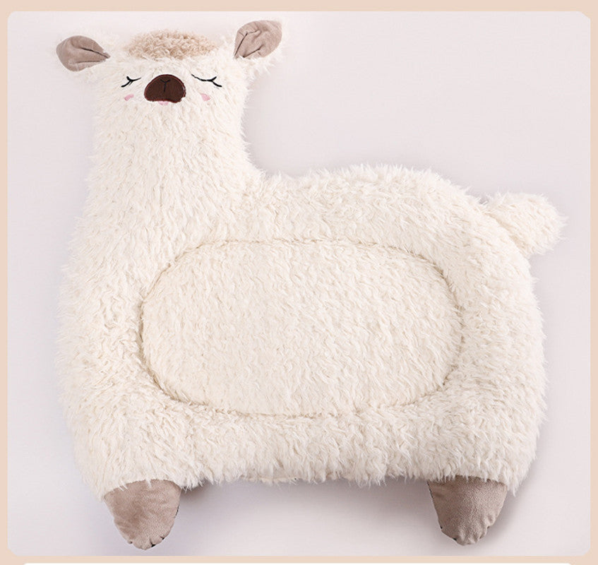 Alpaca Pet Bed Warm Plush Cat - PetFindsUSA - PetFindsUSA