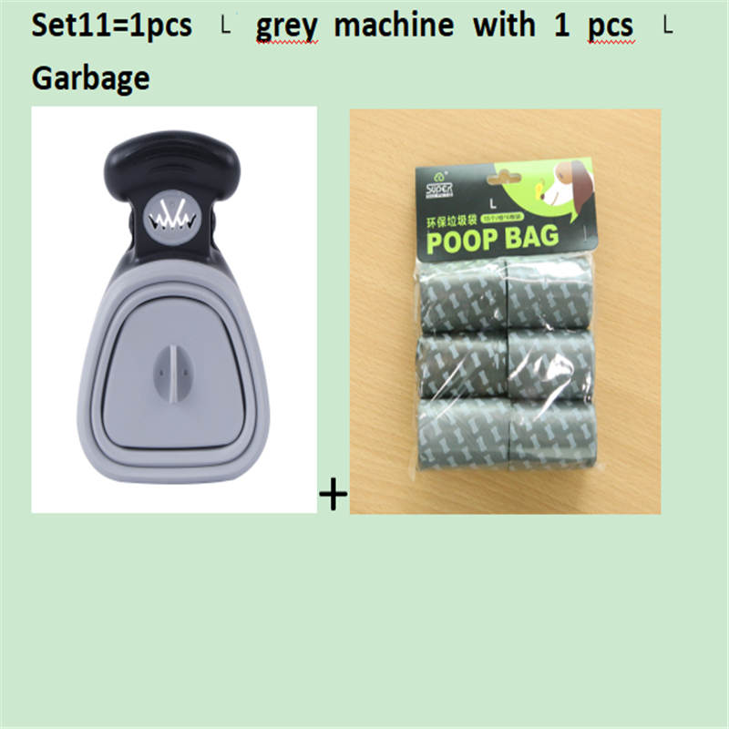 Pet Dog Travel Foldable Pooper Scooper with 1 Roll of Decomposable Bags - PetFindsUSA - PetFindsUSA