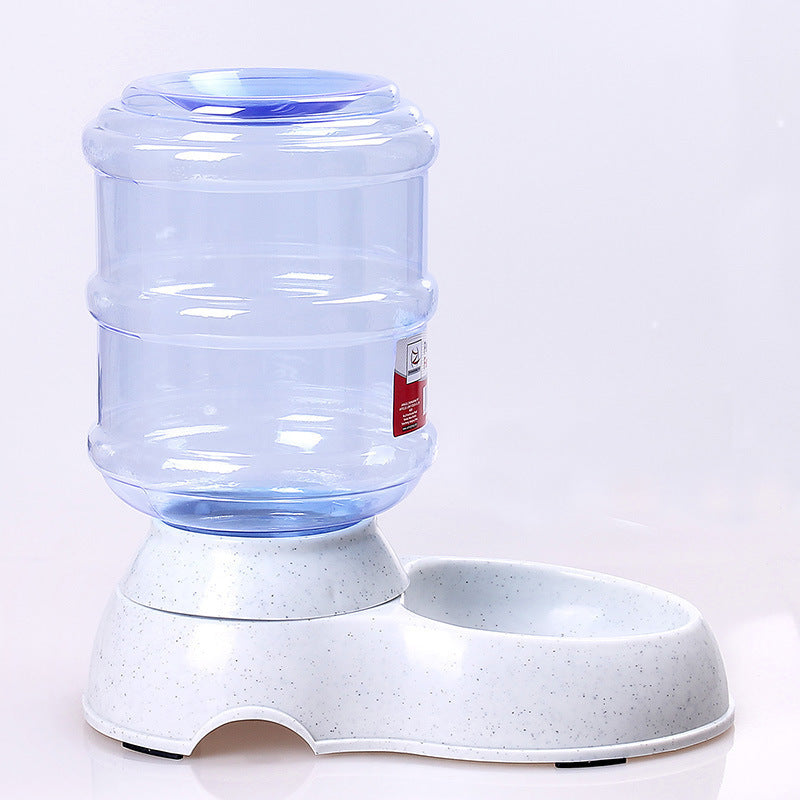 Automatic Pet Feeder with Drinking Water Fountains - PetFindsUSA - PetFindsUSA