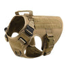 Military Tactical Dog Harness for German Shepherd with Adjustable Back Support - PetFindsUSA - PetFindsUSA