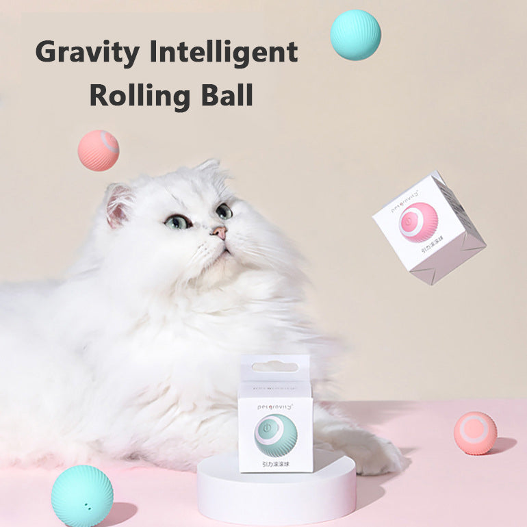 Cat Gravity Intelligent Rolling Ball - PetFindsUSA - PetFindsUSA