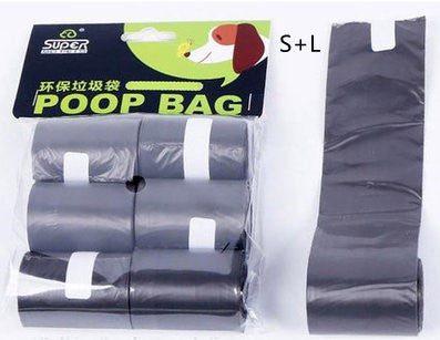 Pet Dog Travel Foldable Pooper Scooper with 1 Roll of Decomposable Bags - PetFindsUSA - PetFindsUSA