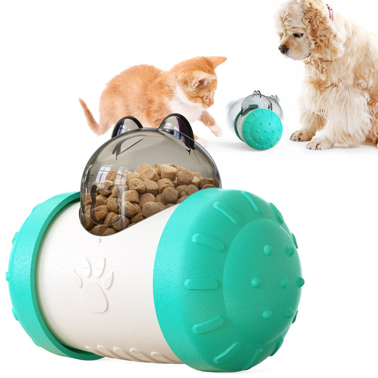 Funny Dog Treat Leaking Toy with Interactive Wheel - PetFindsUSA - PetFindsUSA