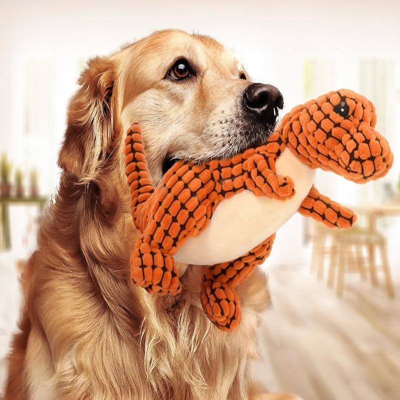 Dinosaur Pet Toys for Small to Big Dogs - PetFindsUSA - PetFindsUSA