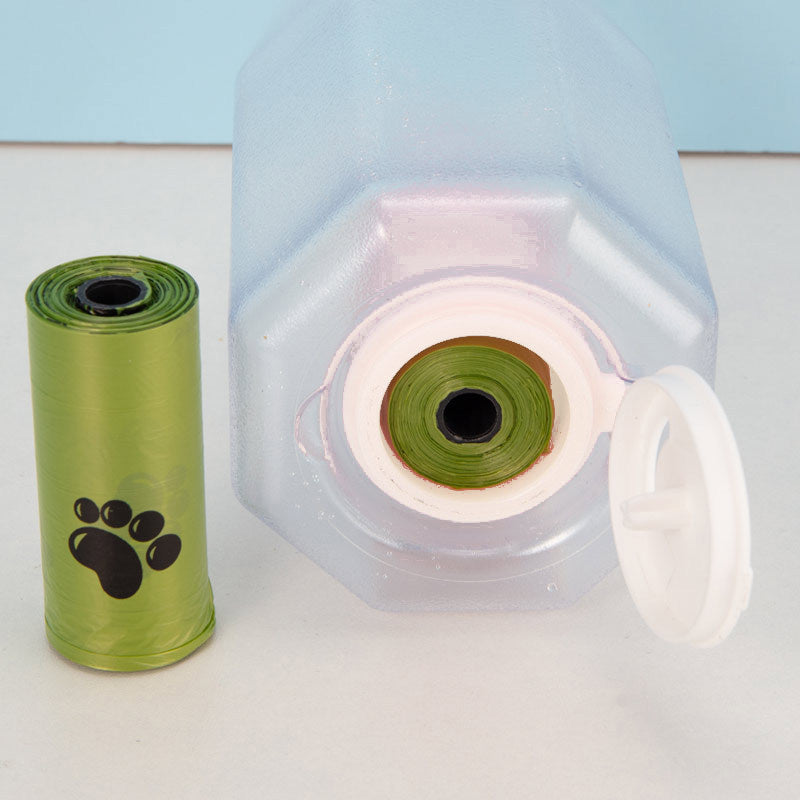 3-in-1 multifunctional Cat & Dog Water Drinker, Food Feeder & Poop Dispenser - PetFindsUSA - PetFindsUSA