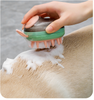 New 2-in-1 Pet Cat Dog Cleaning, Bathing, and Massage Shampoo Soap Dispensing Grooming Brush - PetFindsUSA - PetFindsUSA