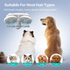 Pet Cat Brush and Dog Slicker Brush with Double-headed Negative Ion Technology - PetFindsUSA - PetFindsUSA