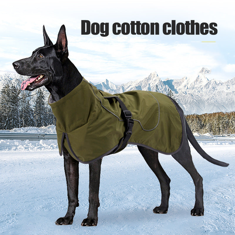 Medium And Large Dogs Handsome Winter  Snowproof Warm Clothing - PetFindsUSA - PetFindsUSA