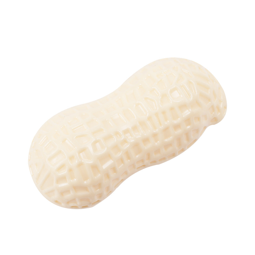 "Hilarious Squeaky Fun for Your Pet: Bite-Resistant Rubber Peanut Toy, Ideal for Small to Medium Dogs - PetFindsUSA - PetFindsUSA