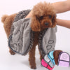 Super Absorbent Dog Bathrobe and Microfiber Bath Towels for Dogs and Cats - PetFindsUSA - PetFindsUSA