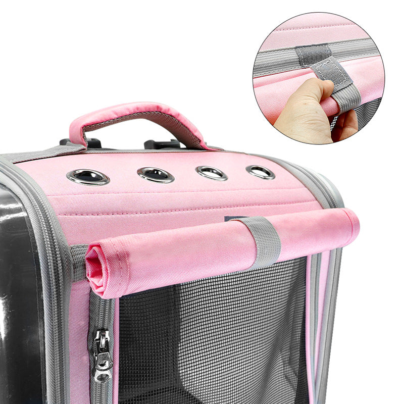 Breathable Pet Cat Carrier Backpack - PetFindsUSA - PetFindsUSA