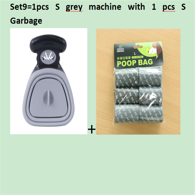 Pet Dog Travel Foldable Pooper Scooper with 1 Roll of Decomposable Bags - PetFindsUSA - PetFindsUSA