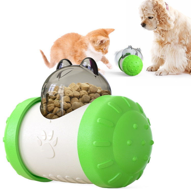 Funny Dog Treat Leaking Toy with Interactive Wheel - PetFindsUSA - PetFindsUSA