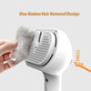 Self-Cleaning Pet Comb with Hair Remover Brush - PetFindsUSA - PetFindsUSA