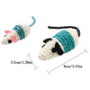 Legendog 3Pcs/Set Mice Cat Toys Interactive Cat Squeaky Toys Kitten Mouse Toys For Cats Pet Supplies Random Color - PetFindsUSA - PetFindsUSA