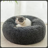 Round Cat Bed Dogs Bed House Kennel Pet Mats Soft Long Plush Mat Pet Warm Basket Cushion Cats House Sofa Machine Wash Kennel - PetFindsUSA - PetFindsUSA