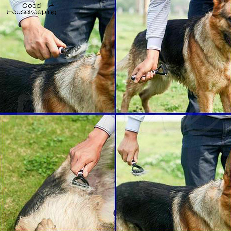 Pets Fur Knot Cutter Dog Grooming Shedding Tools Pet Cat Hair Removal Comb Brush Double sided Pet Products Suppliers - PetFindsUSA - PetFindsUSA