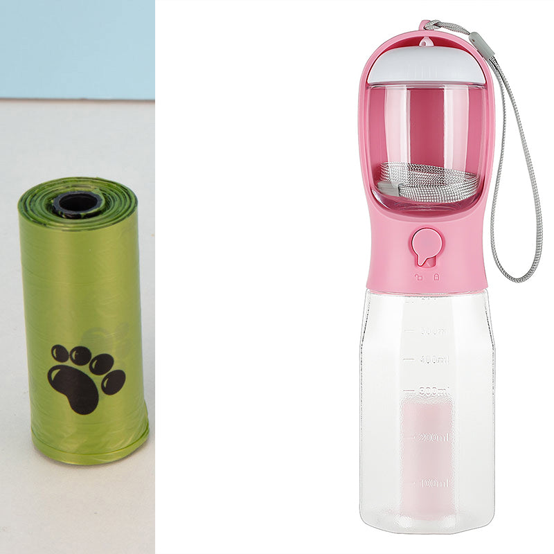 3-in-1 multifunctional Cat & Dog Water Drinker, Food Feeder & Poop Dispenser - PetFindsUSA - PetFindsUSA