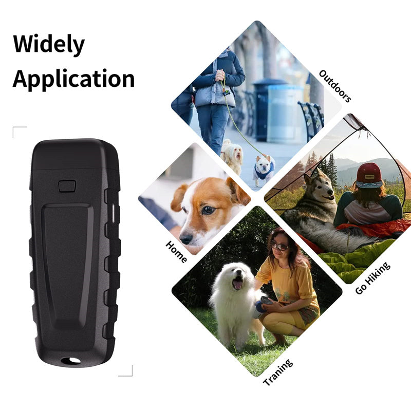 Ultrasonic Handheld Dog Training Bark Control Device