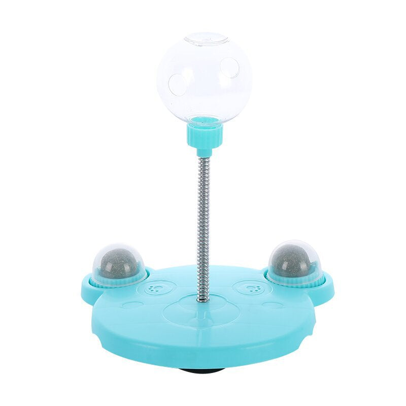 "Cat & Dog Toy & Leaking Food Ball: Self-Playing Tumbler for Funny Swing, Puzzle Training, and Dispenser Bowl." - PetFindsUSA - PetFindsUSA