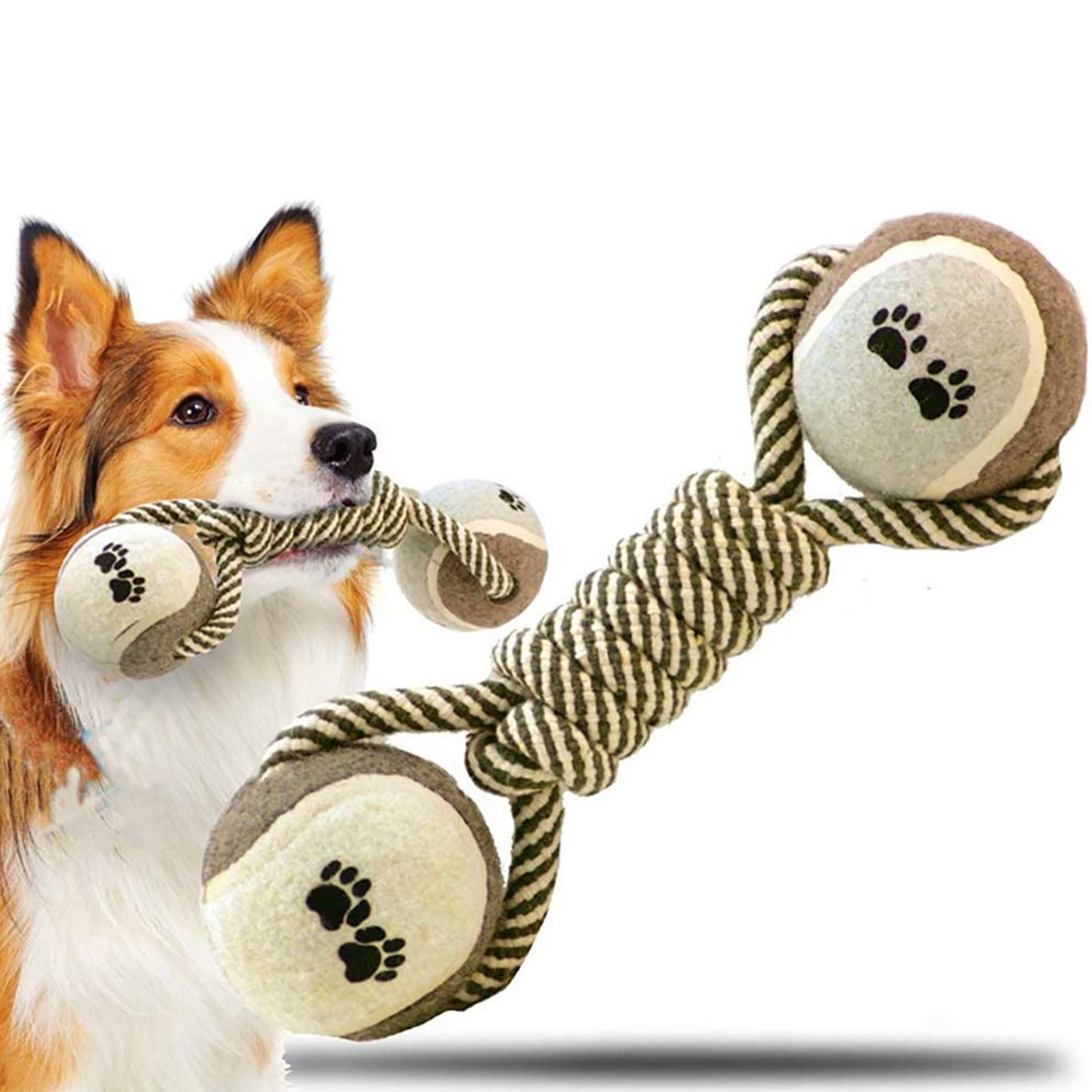 "Interactive Cotton Rope Toys for Small-Large Dogs - PetFindsUSA - PetFindsUSA