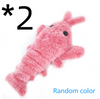 Electric Jumping Shrimp Toy with USB Charging – Simulation Lobster for Amusing Cat Play and Plush Pet Entertainment - PetFindsUSA - PetFindsUSA