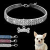 Bling Rhinestone Dog Collar Crystal For Small-Medium Dogs & Cats - PetFindsUSA - PetFindsUSA
