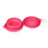 Convenient Rubber Foldable Double Bowl - PetFindsUSA - PetFindsUSA