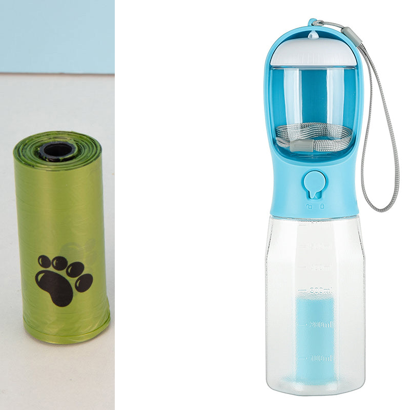 3-in-1 multifunctional Cat & Dog Water Drinker, Food Feeder & Poop Dispenser - PetFindsUSA - PetFindsUSA