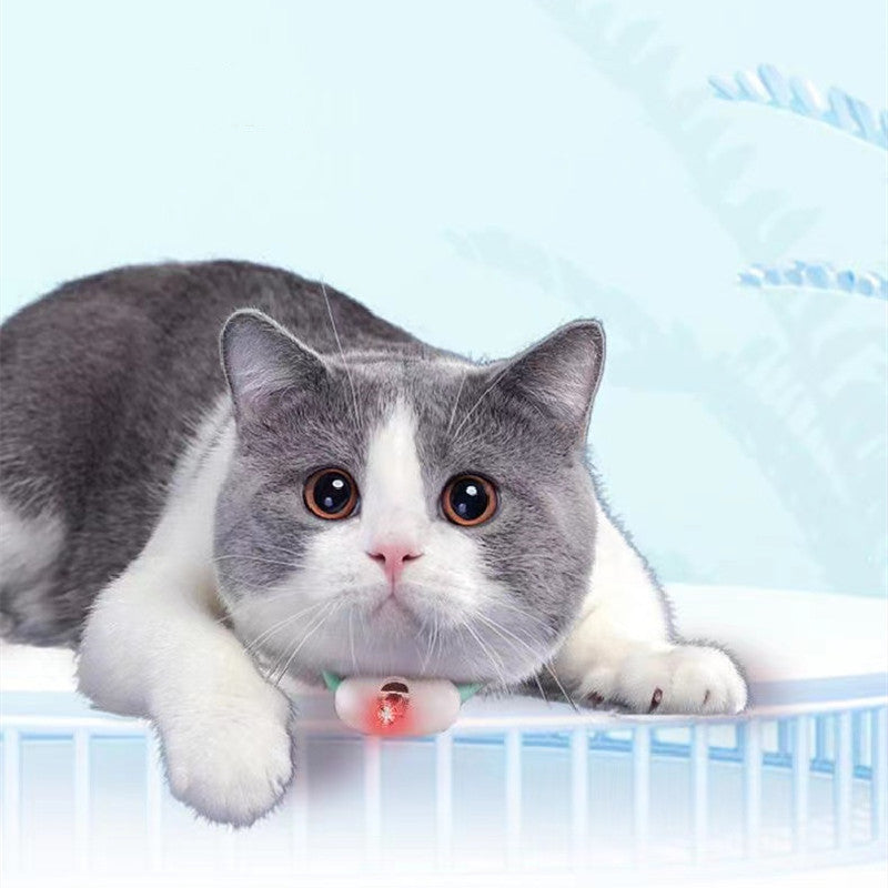 "Smart Laser Teasing: Automatic Cat Toy with Electric USB Charging - Interactive Training Collar for Kittens, Amusing and Engaging Pet Items" - PetFindsUSA - PetFindsUSA