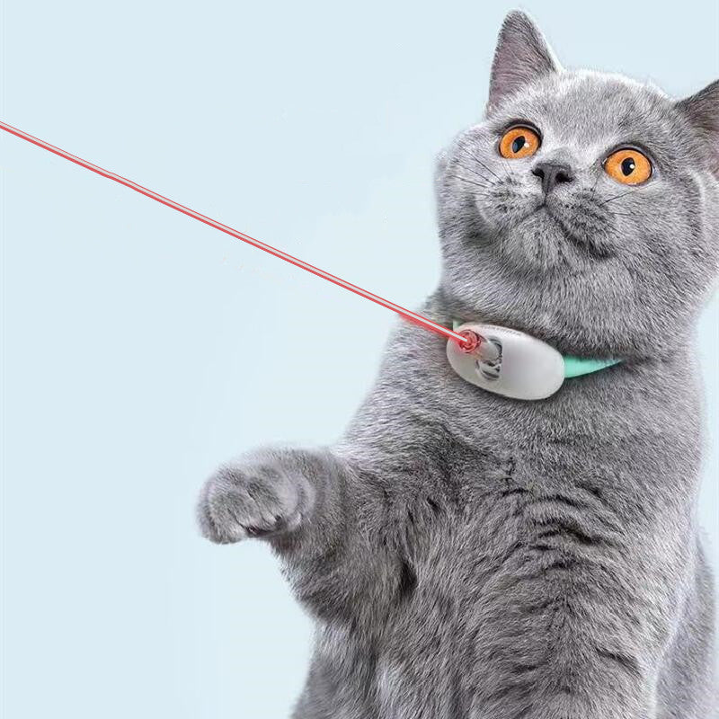 "Smart Laser Teasing: Automatic Cat Toy with Electric USB Charging - Interactive Training Collar for Kittens, Amusing and Engaging Pet Items" - PetFindsUSA - PetFindsUSA