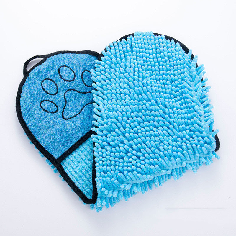 Super Absorbent Dog Bathrobe and Microfiber Bath Towels for Dogs and Cats - PetFindsUSA - PetFindsUSA