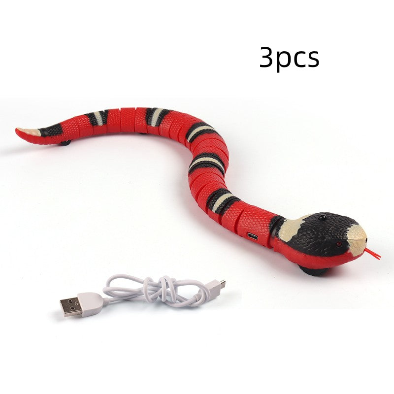 Smart Sensing Interactive Cat Toys Automatic Electronic Snake - PetFindsUSA - PetFindsUSA