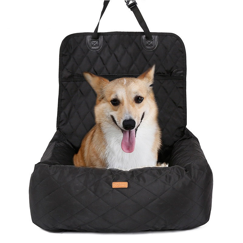 "Travel in Comfort: 2-In-1 Pet Dog Carrier with Folding Car Seat Pad – Thickened Multi-Purpose Pet Bed and Dog Car Mattress for Ultimate Pets Supplies." - PetFindsUSA - PetFindsUSA